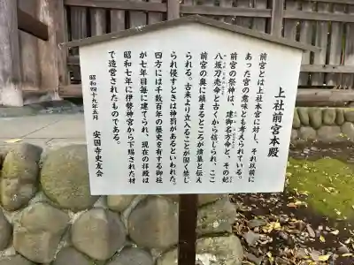 諏訪大社上社前宮(長野県)