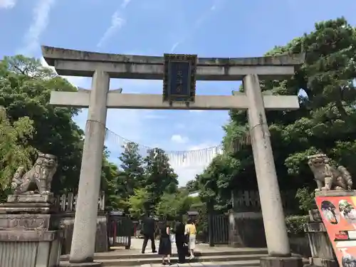 敷地神社（わら天神宮）の鳥居