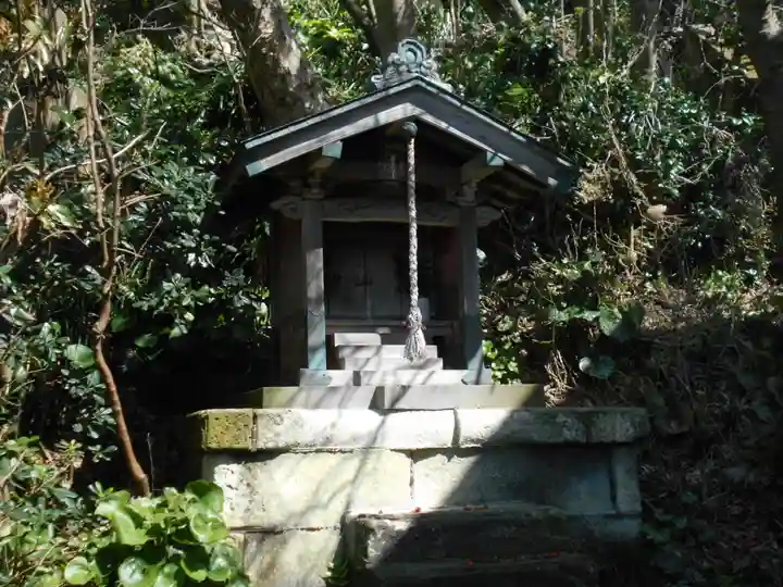 小坂天王社の本殿・本堂