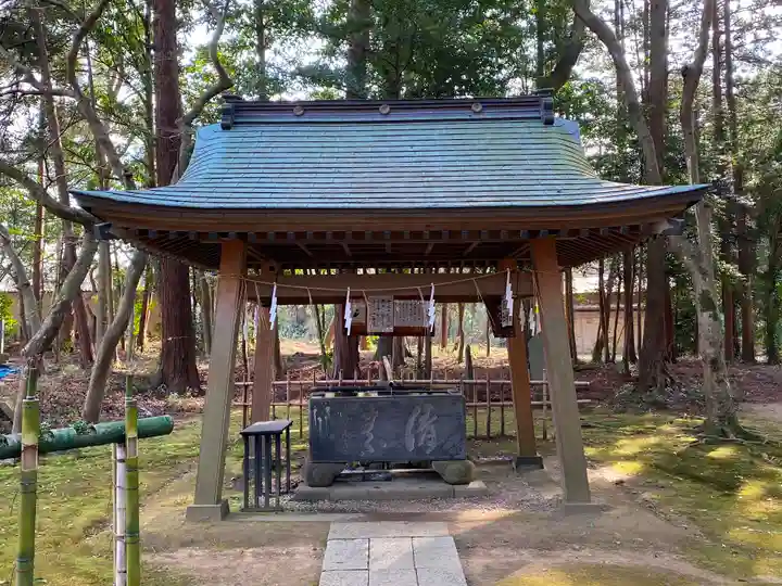 小御門神社の手水舎