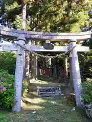 大澤瀧神社の鳥居