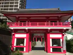 成子天神社の山門