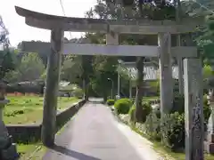 染羽天石勝神社の鳥居