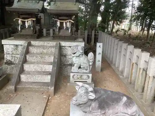 八幡社（柏井町）の末社・摂社