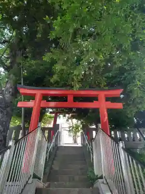 藤森稲荷神社の鳥居