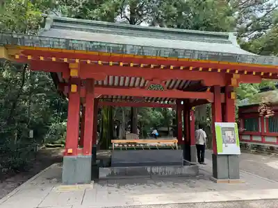 武蔵一宮氷川神社の手水舎