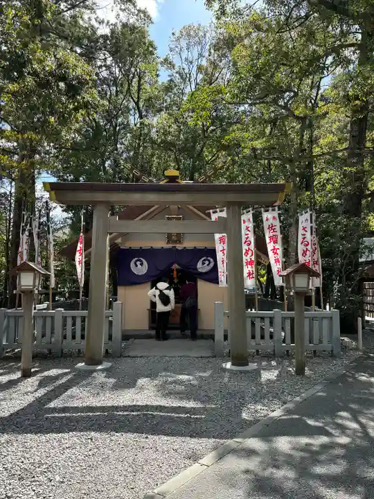 佐瑠女神社(猿田彦神社境内社)(三重県)