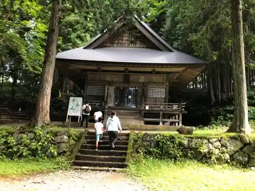 戸隠神社火之御子社の本殿