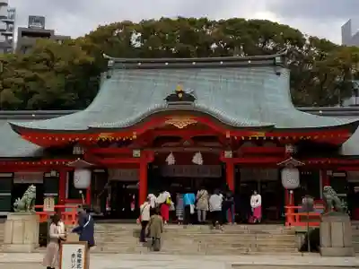 生田神社の本殿・本堂