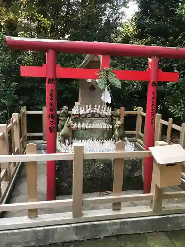 松江城山稲荷神社の末社・摂社