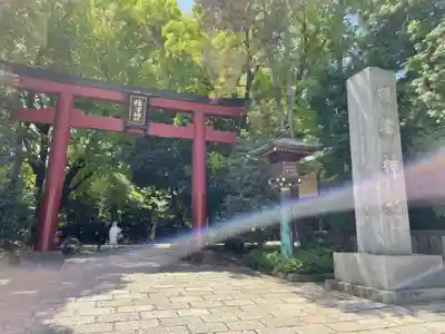 根津神社の鳥居