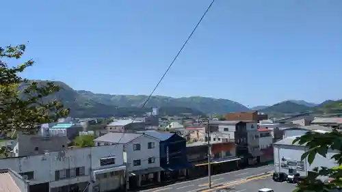 湘山稲荷大明神の景色