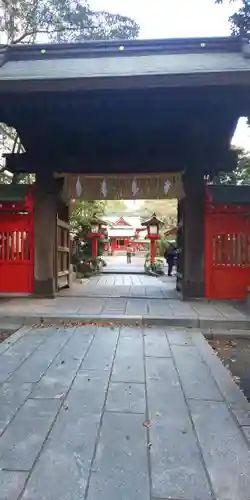 水鏡天満宮の山門