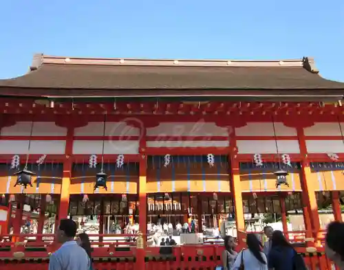 伏見稲荷大社の本殿・本堂