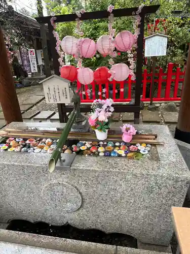 新田神社の手水舎