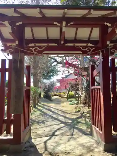 法華経寺の山門