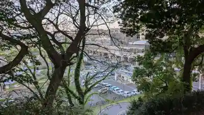 富岡天満宮の景色