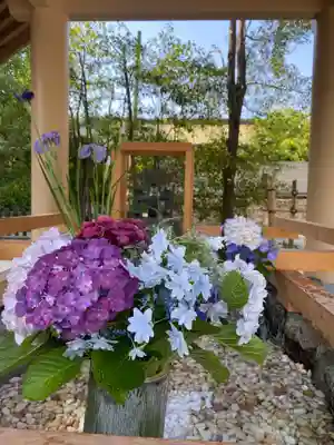 和泉國一之宮　大鳥大社の手水舎