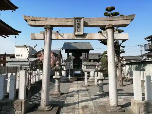 圓鏡寺の鳥居