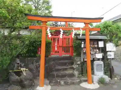 比賣神社(旧比賣塚)の鳥居