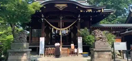 行田八幡神社の本殿