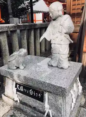 八坂神社(祇園さん)の像