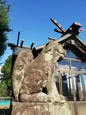 長楽寺神社の狛犬