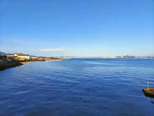 満月寺（浮御堂）の景色