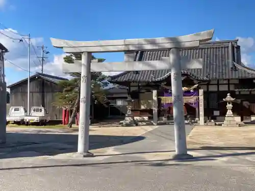 鹿島神社御旅所の鳥居