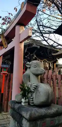 柳森神社の狛犬