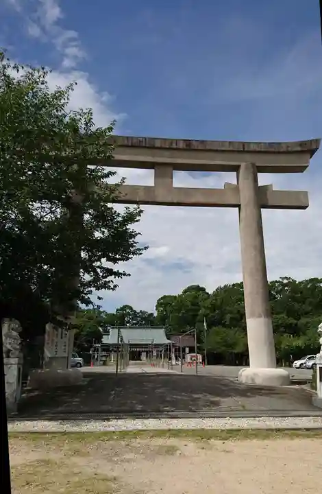 熊本縣護國神社の鳥居