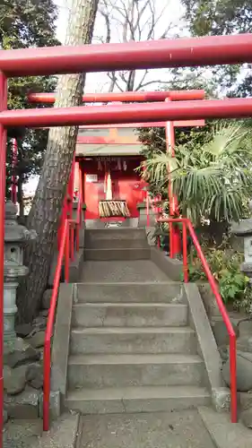 実籾八幡稲荷神社の鳥居