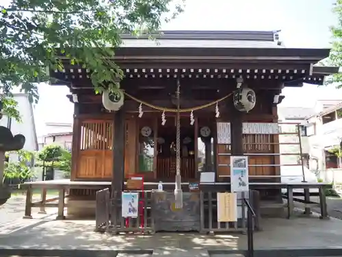 天沼熊野神社の本殿・本堂
