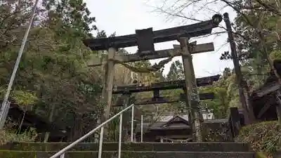 横倉神社の鳥居