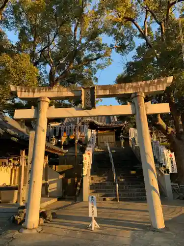 長草天神社の鳥居