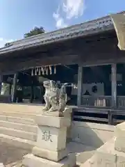 熊野神社の狛犬