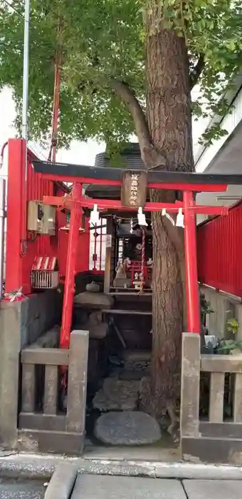 延壽稲荷神社の鳥居