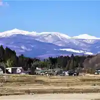 黒沼神社の景色