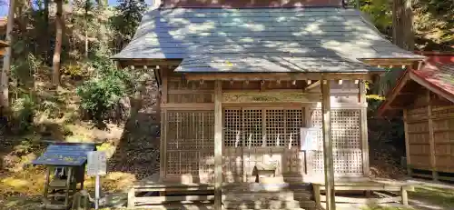 木幡山隠津島神社(二本松市)の末社