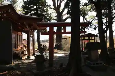 阿久津「田村神社」(郡山市阿久津町)旧社名:伊豆箱根三嶋三社の鳥居