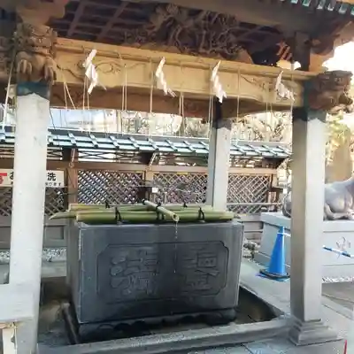 湯島天満宮の手水舎