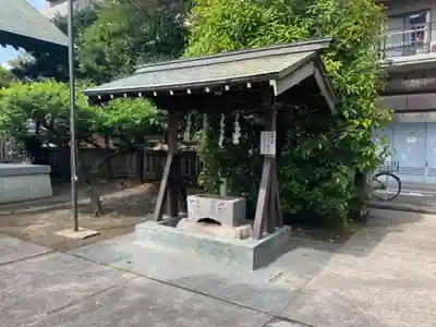 國領神社の手水舎