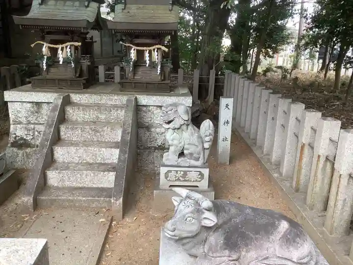 八幡社(柏井町)の末社・摂社