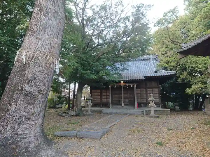 川関神社の本殿・本堂
