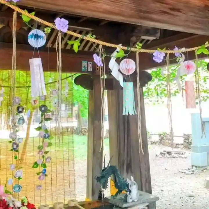 彌彦神社 (伊夜日子神社)の手水舎