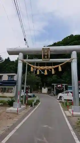 神明宮の鳥居