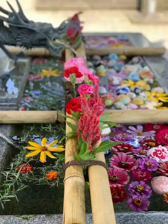 今市報徳二宮神社の手水舎