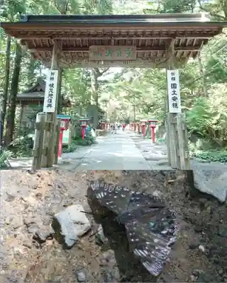 高尾山薬王院の山門・神門