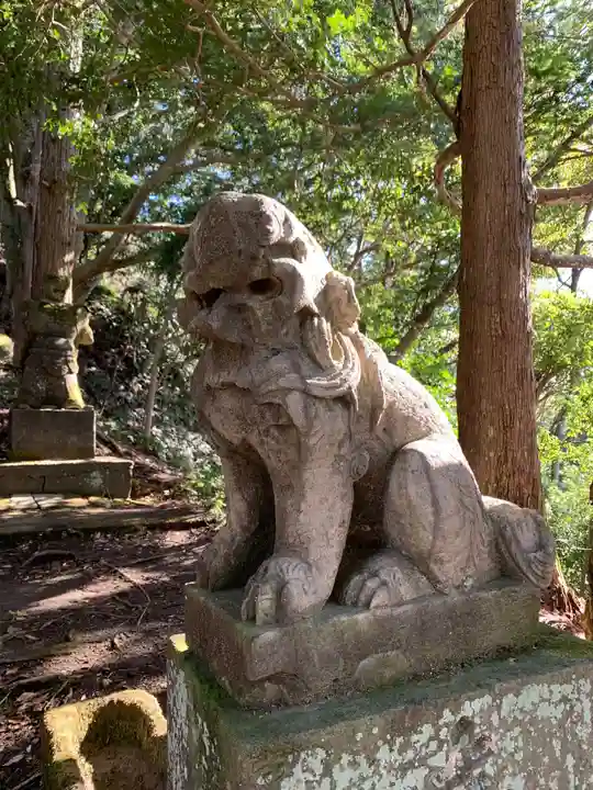 高宕観音堂の狛犬