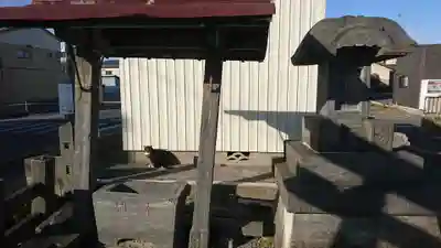 三峰神社の手水舎